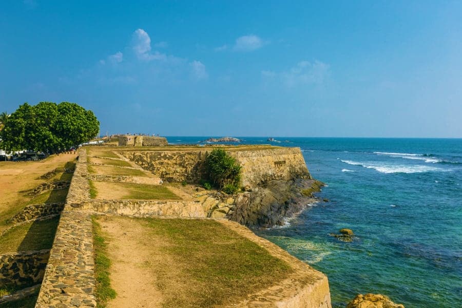 Ocean Views from the Walls of Galle Fort
